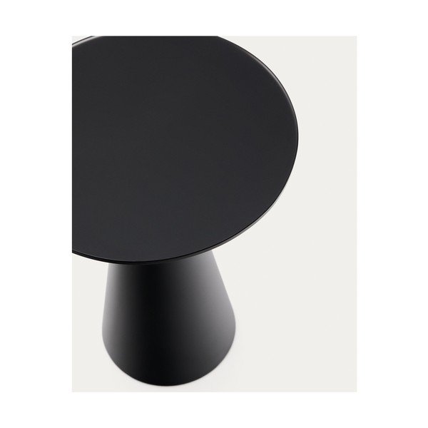 Okrągły stolik ze szklanym blatem ø 35 cm Wilshire – Kave Home-image-3