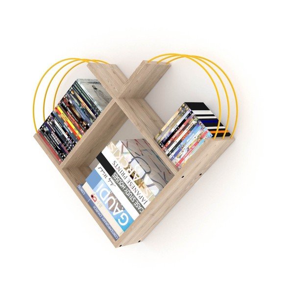 Półka z żółtymi elementami Marly-image-1