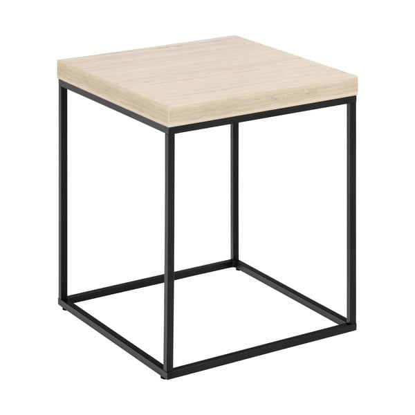 Stolik z blatem w dekorze marmuru 40x40 cm Barossa – Actona-image-2