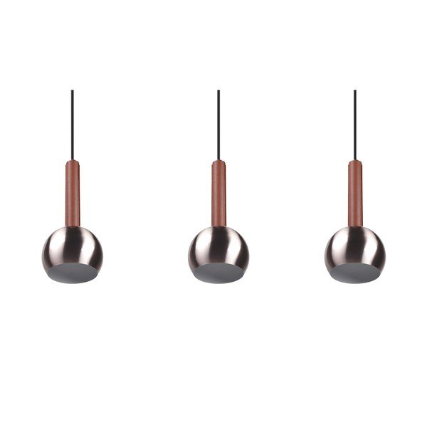 Szara lampa wisząca Ciliana – CINQUE-image-1