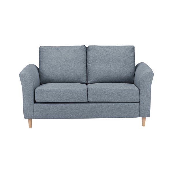 Niebieska sofa 2-osobowa Kooko Home Smooth-image-3