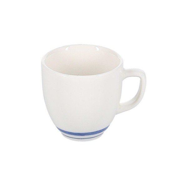Biała/niebieska porcelanowa filiżanka do cappuccino 200 ml Azul – BonBistro