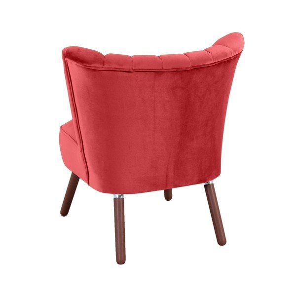 Czerwony fotel Max Winzer Alessandro Velour-image-2