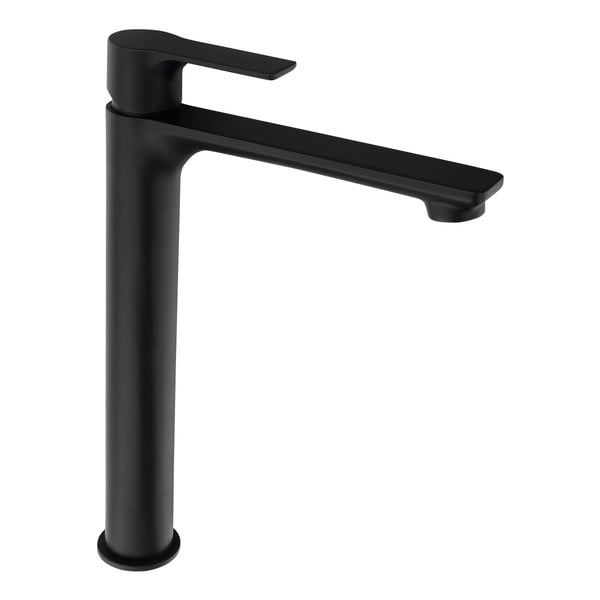 Bateria umywalkowa stojąca w kolorze matowej czerni Pax – Sapho