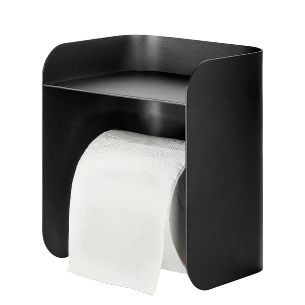 Stalowy uchwyt ścienny na papier toaletowy Carry – Mette Ditmer Denmark