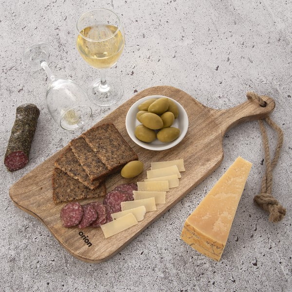 Drewniana deska do krojenia 20x46,5 cm Mango – Orion-image-1