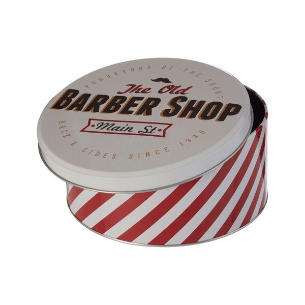 Zestaw 2 pojemników cynowych Premier Housewares Barber Shop-image-1