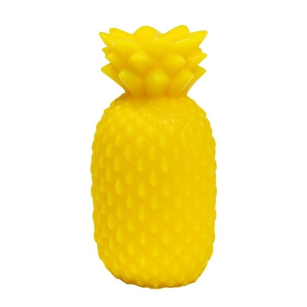 Żółta świeczka Fisura Pineapple