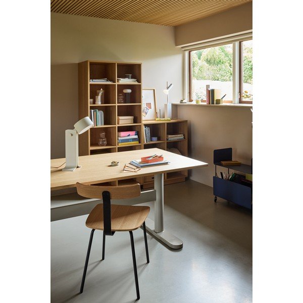 Biurko z blatem w dekorze dębu 90x190 cm Tona – Hübsch-image-1