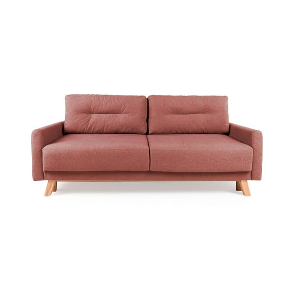 Różowa sofa rozkładana Bonami Selection Pop