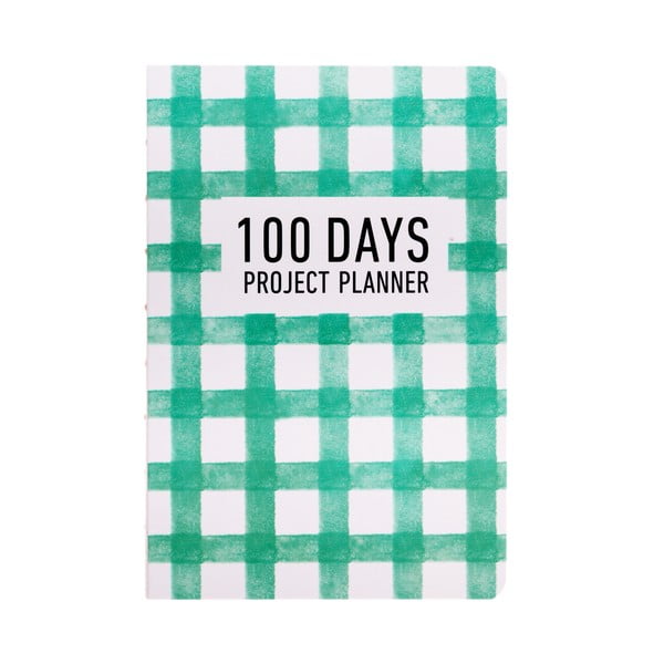 Organizer Languo 100 Days Pattern, zielony