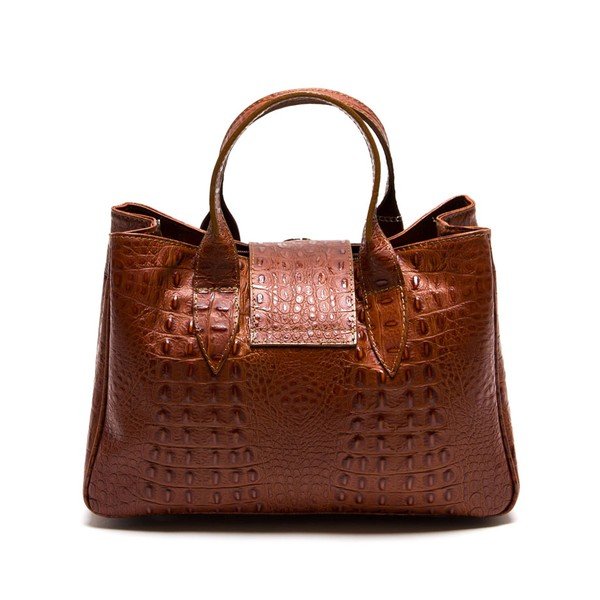 Torebka skórzana Isabella Rhea 614 Cognac-image-4