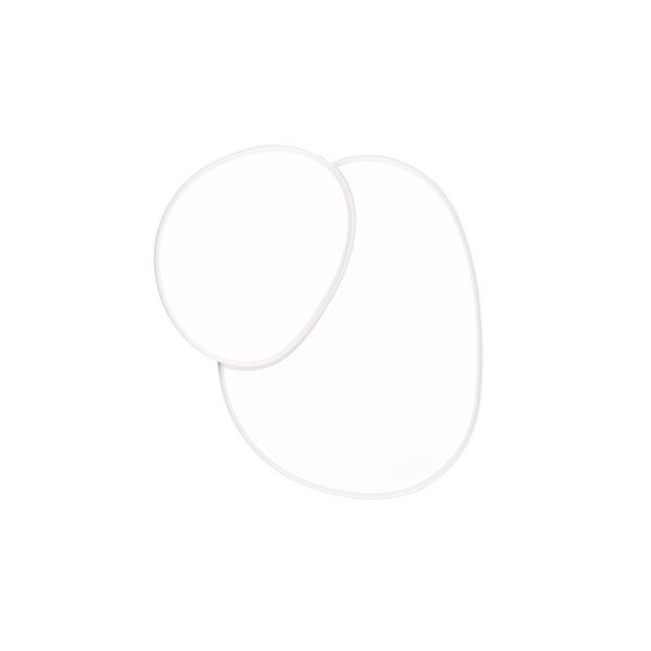 Biała lampa sufitowa LED 63.5x77 cm Rise – Trio-image-2