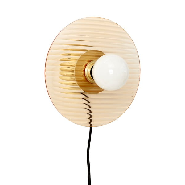 Pomarańczowy kinkiet ze ściemniaczem Halo – Hübsch-image-2