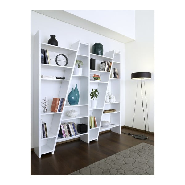 Biały regał matowy TemaHome Delta-image-4