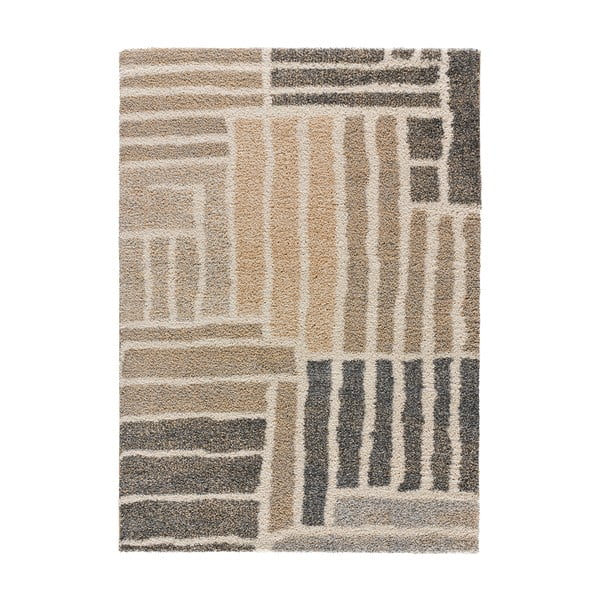Szaro-beżowy dywan 133x190 cm Cesky – Universal