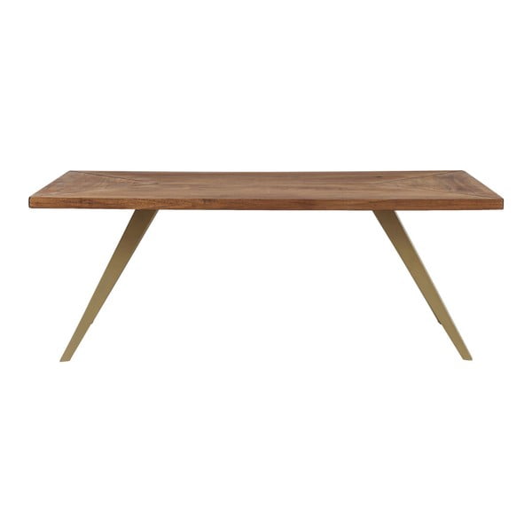Stół do jadalni z blatem z drewna akacjowego Kare Design La Cruz, 200x100 cm