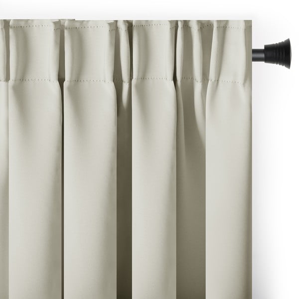 Kremowa zasłona częściowo zaciemniająca (dimout) 140x245 cm Kierra – Restilo
