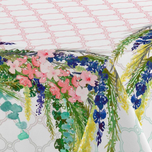 Bawełniany obrus Happy Friday Basic Spring Droplets, 225x150 cm-image-2