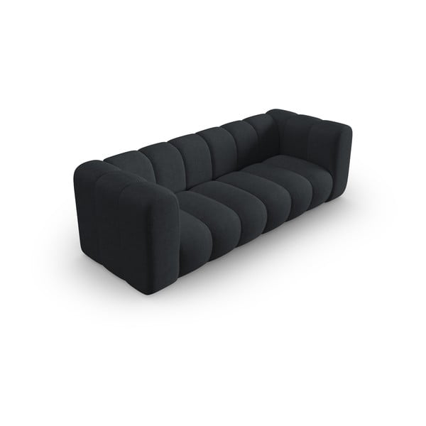 Czarna sofa 228 cm Lupine – Micadoni Home-image-3