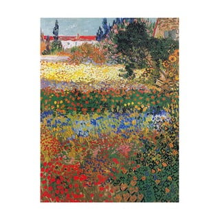 Reprodukcja obrazu Vincenta van Gogha Flower garden – Fedkolor, 30x40 cm