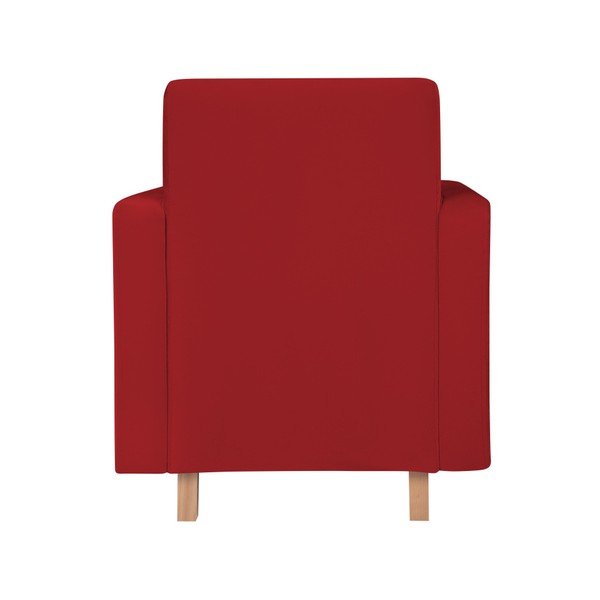 Czerwony fotel Kooko Home Massimo-image-2
