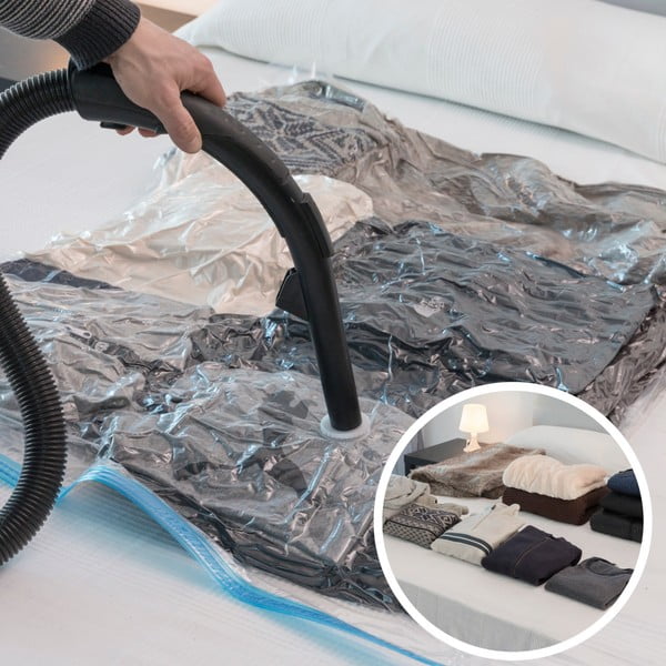Worek próżniowy na ubrania InnovaGoods Vacuum, 100 x 130 cm