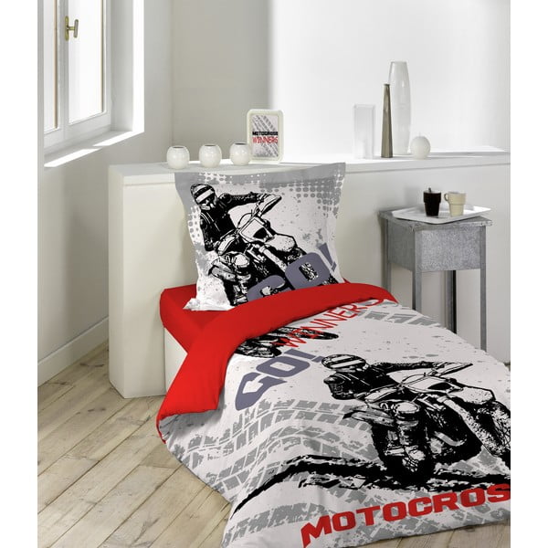 Pościel Motocross, 140x200 cm