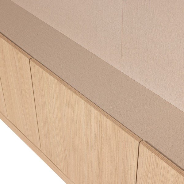 Modułowa szafka pod TV w naturalnym kolorze 160x215 cm Build – WOOOD-image-2