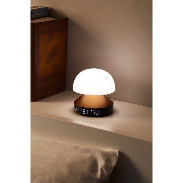 Cyfrowy budzik stołowy ø 11 cm Mina Sunrise – Lexon-image-4