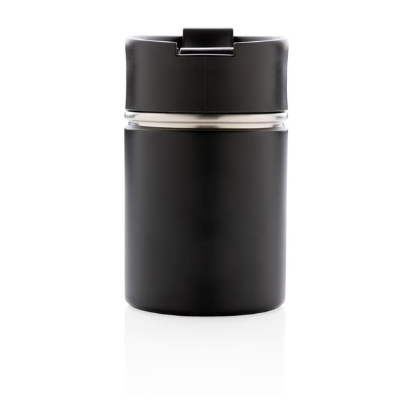 Czarny kubek termiczny XD Exclusive Bogota, 220 ml-image-3