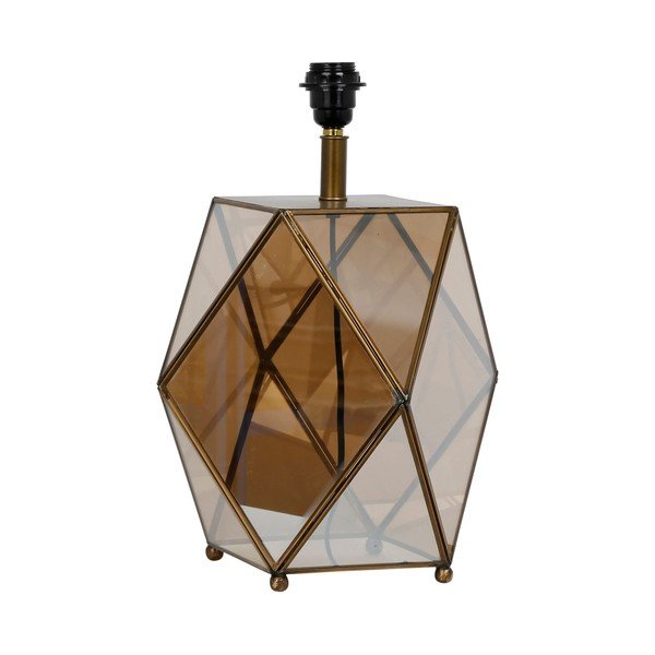 Podstawa lampy w brązowo-złotym kolorze 43 cm Eluminea – Côté Table