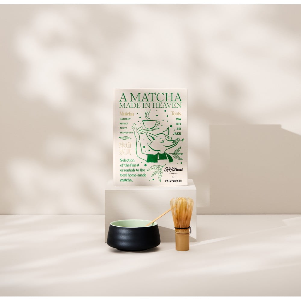 Zestaw do matchy Matcha Tools Cafe Kitsuné x Printworks – Printworks (zdjęcie 3)