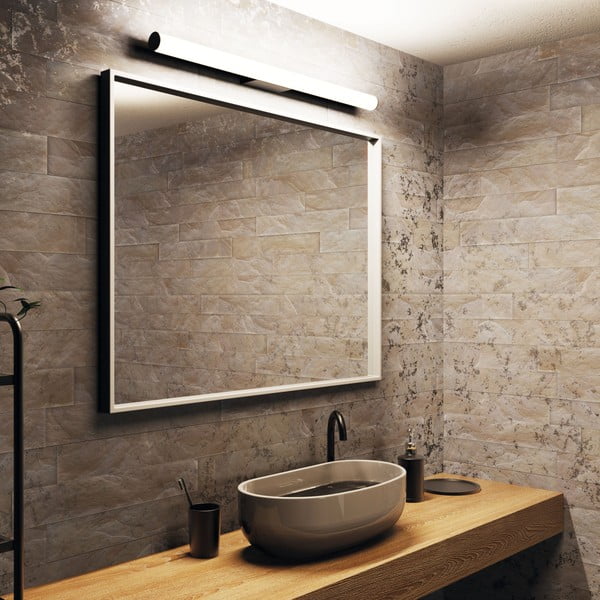 Czarny kinkiet SULION Caspio, dł. 90 cm-image-4