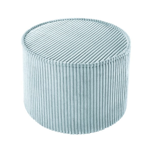 Miętowy sztruksowy puf dziecięcy – Wigiwama