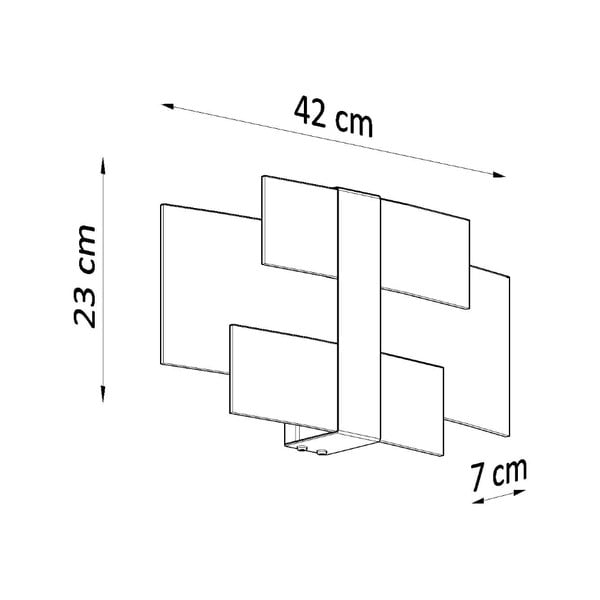 Biały kinkiet Marett – Sollux-image-2