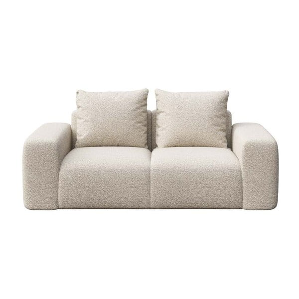 Beżowa sofa z materiału bouclé 212 cm Monce – Rodier