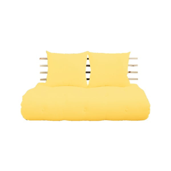 Sofa rozkładana Karup Design Shin Sano Natural Clear/Yellow