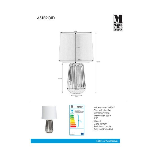 Lampa stołowa Markslöjd Asteroid-image-1