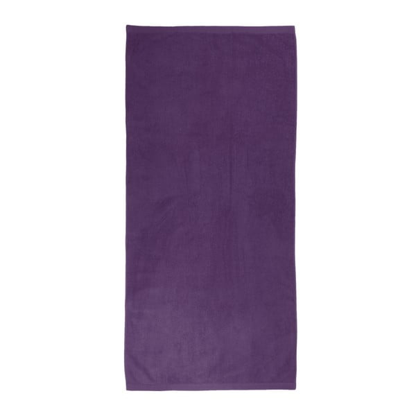 Ciemnofioletowy ręcznik Artex Alpha, 70x140 cm