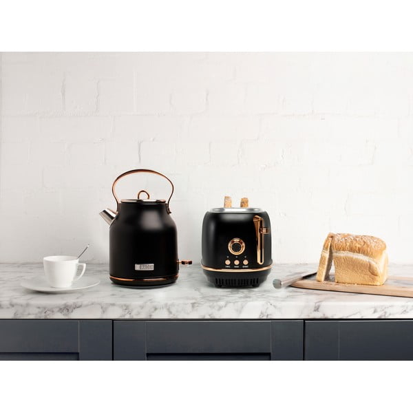 Czarny toster Heritage – Haden-image-4