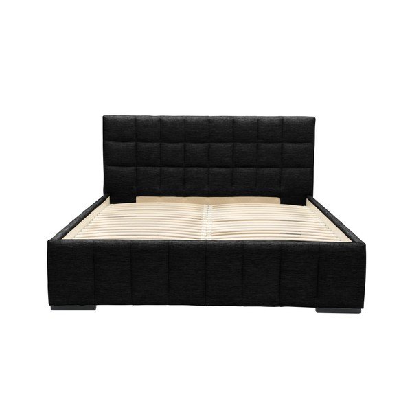 Czarne łóżko 2-osobowe Mazzini Beds Dream, 160x200 cm-image-3