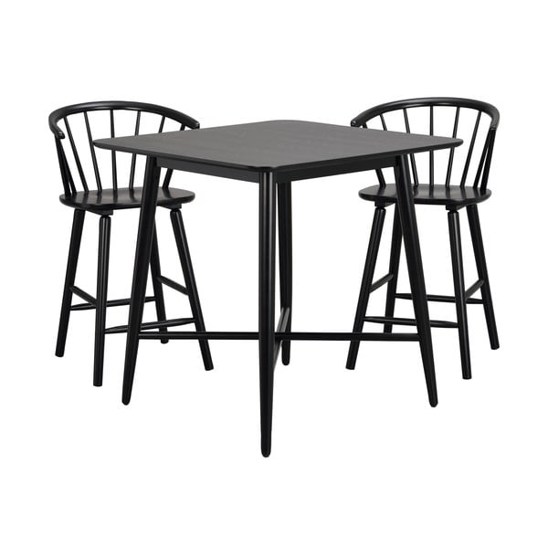 Czarny stół barowy Rowico Lotta-image-4