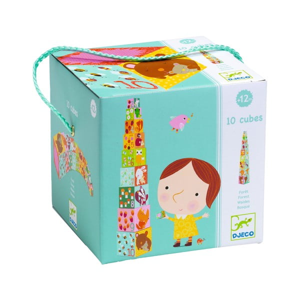 Piramida/wieża do układania Djeco Las-image-4