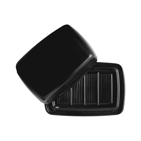 Czarna maselniczka ceramiczna – Emile Henry-image-1