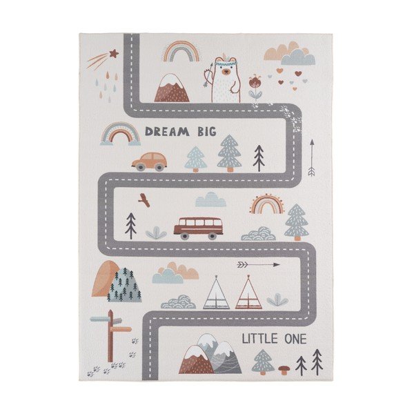 Kremowy dywan dziecięcy odpowiedni do prania 140x200 cm Coco 1134 – Ayyildiz Carpets