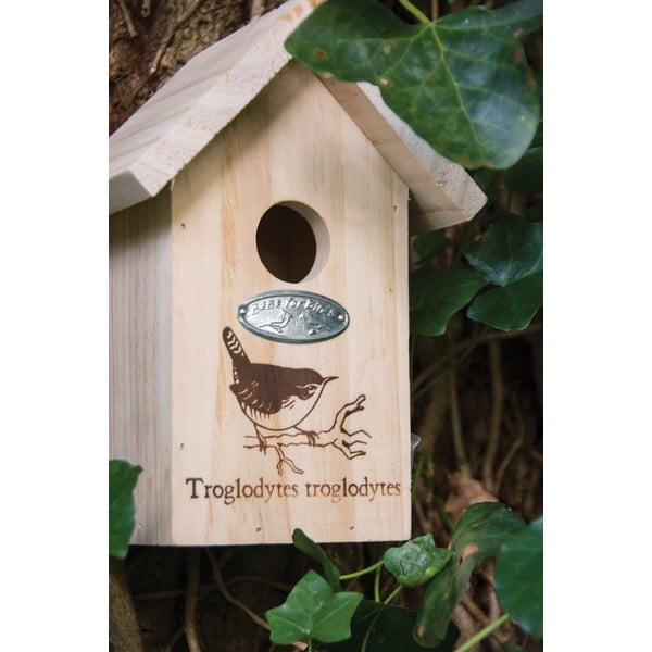 Budka dla ptaków z litej sosny Esschert Design Troglodytes-image-1