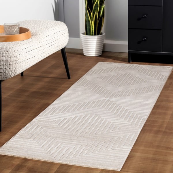Beżowy chodnik 80x250 cm Sahara – Ayyildiz Carpets-image-1