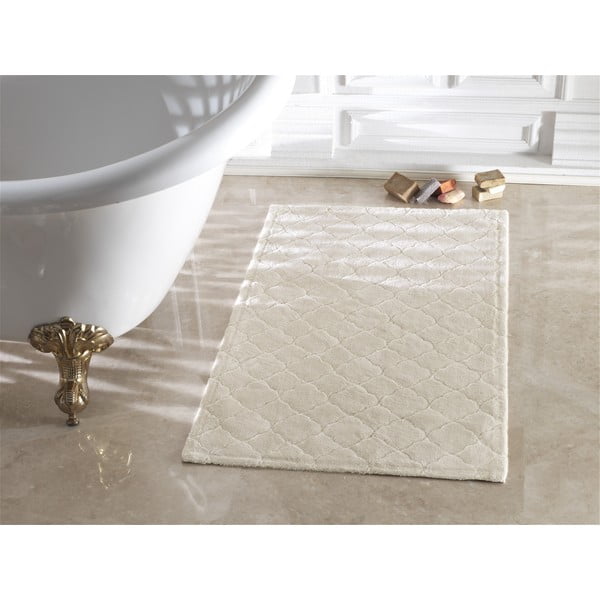 Beżowy dywanik łazienkowy Confetti Bathmats Arven Beige, 40x60 cm