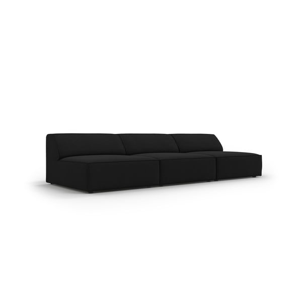 Czarna sofa 240 cm Jodie – Micadoni Home-image-3
